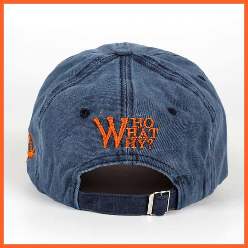 Jeans W - Casual Caps - 6 Varieties | New Cotton Letter W Baseball Cap Retro Outdoor Men Women Sports Caps | whatagift.com.au.