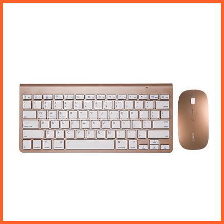 Wireless Bluetooth Keyboard Mouse Set Thin Mini Keyboard | whatagift.com.au.