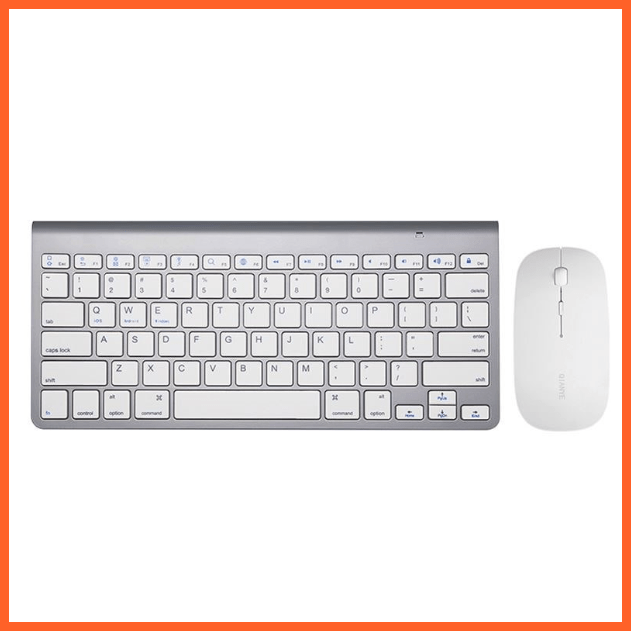 Wireless Bluetooth Keyboard Mouse Set Thin Mini Keyboard | whatagift.com.au.