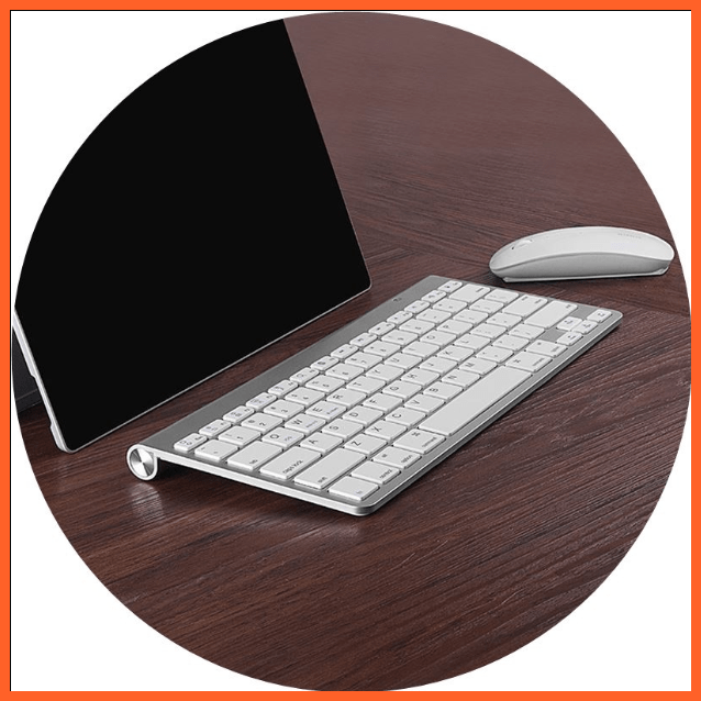 Wireless Bluetooth Keyboard Mouse Set Thin Mini Keyboard | whatagift.com.au.