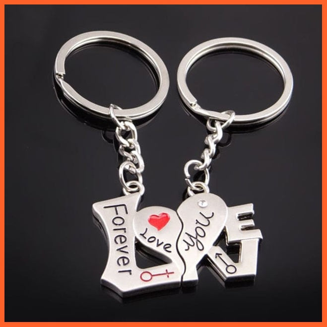 whatagift.com.au Keychains B / China New Couples Keychain Romantic Symbolic