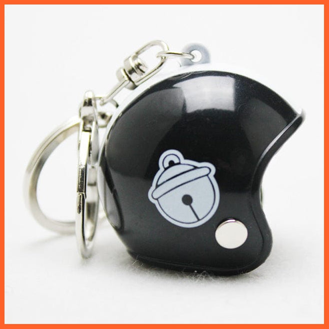 whatagift.com.au Keychains Black3 Motorcycle Helmets Key chain