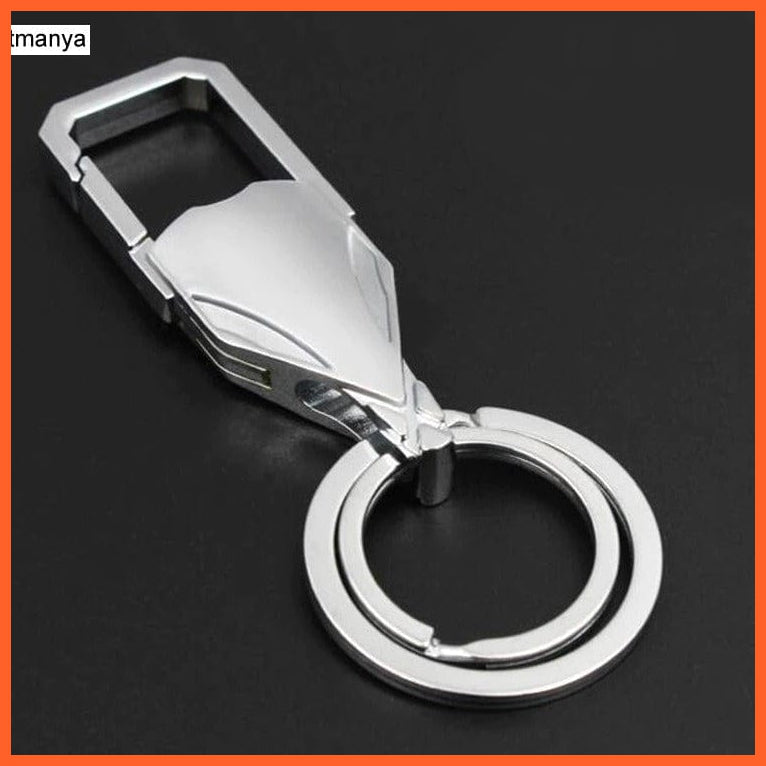 whatagift.com.au Keychains Leather Hanging Car Key Chain
