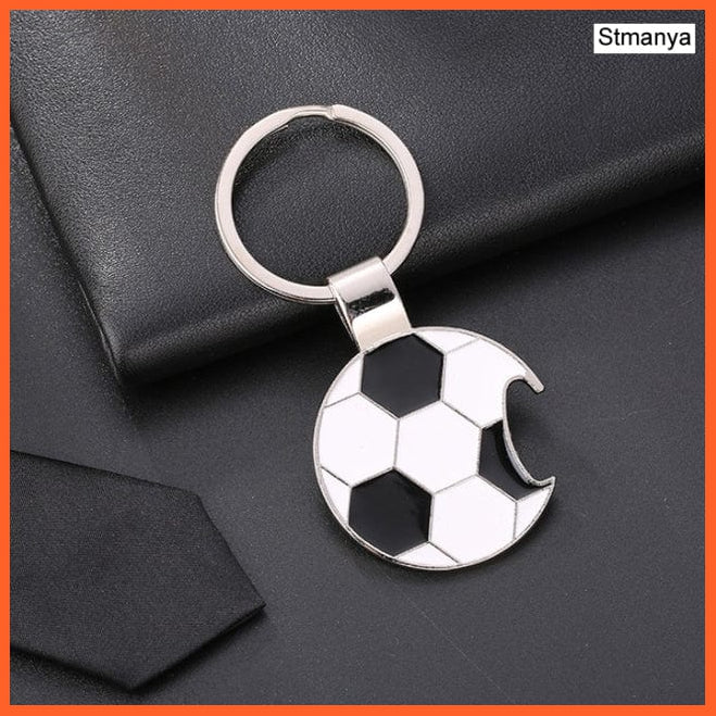 whatagift.com.au Keychains Silver3 Football Soccer Shoes Metal Keychain