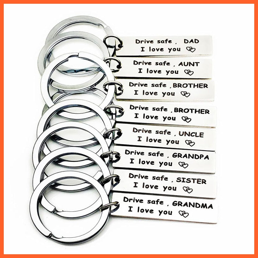 whatagift.com.au Keychains Stainless Steel Drive Safe Keychain
