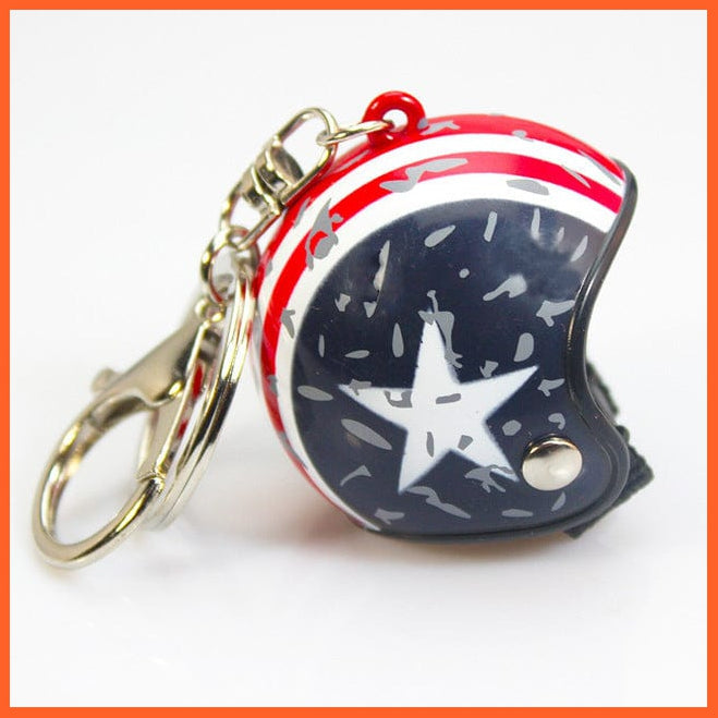 whatagift.com.au Keychains USA Motorcycle Helmets Key chain