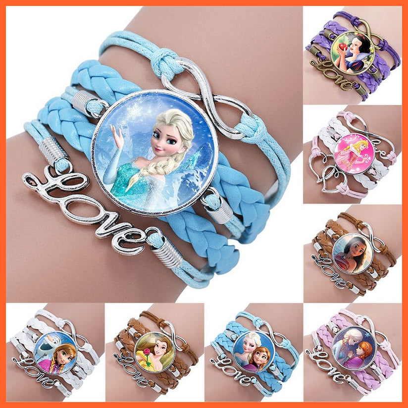 whatagift.com.au Kids Costumes Girls Elsa Gloves Wand Crown Wig Braid Clothing Cosplay Snow Queen  Accessories