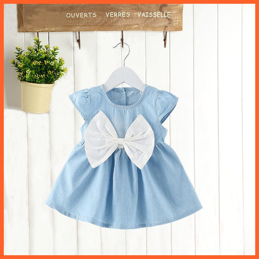 whatagift.com.au kids dress New Fashion Costume Cute Denim Girls Overalls Skirt | Casual Cute Denim Frock