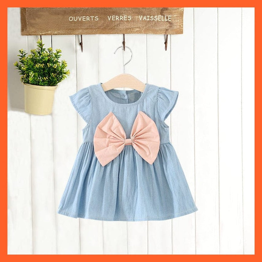 whatagift.com.au kids dress New Fashion Costume Cute Denim Girls Overalls Skirt | Casual Cute Denim Frock