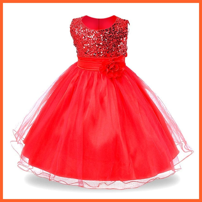 whatagift.com.au Kids Dresses as pictures 1 / 10T Gorgeous gold Sequin Girls Princess Dress Pageant Gown