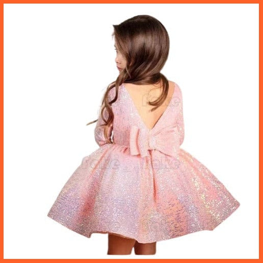 whatagift.com.au Kids Dresses as pictures 5 / 11 Gorgeous Gold Sequin Girls Princess Dress Pageant Gown