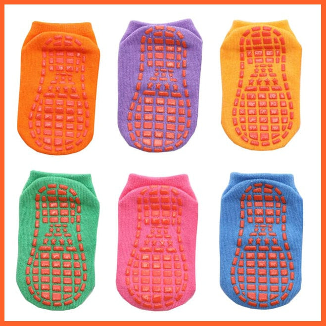 whatagift.com.au kids socks 22 / 0 to 12 M 6 Pairs/lot 0 to 6 Yrs Cotton Anti-slip Low Cut  Boat kids Socks