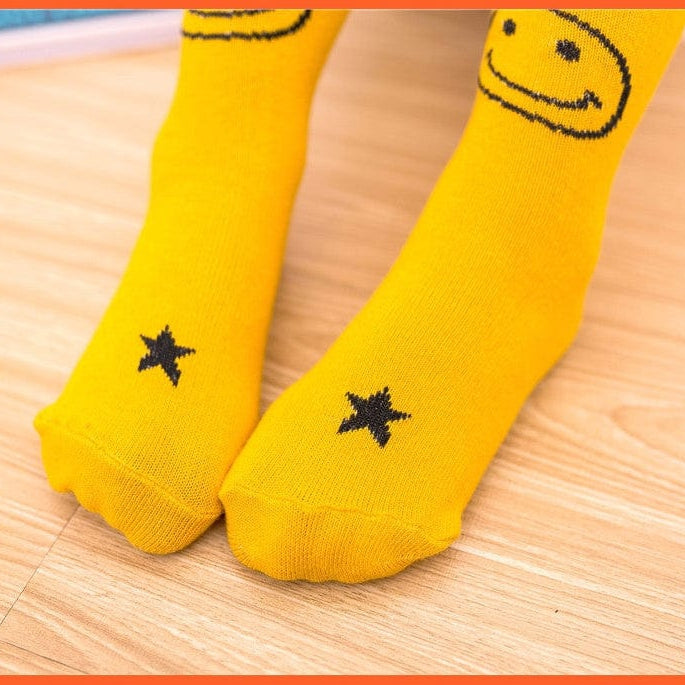 whatagift.com.au kids socks 30cm long Knee High Socks | Kids Stripe Dot leg Warm Cotton Boot Socks
