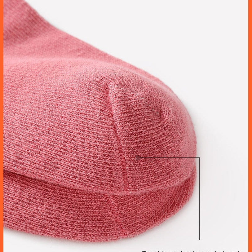 whatagift.com.au kids socks 5 Pairs Children Cotton Autumn Winter Spring Kids  Cartoon Stripe Sports Socks