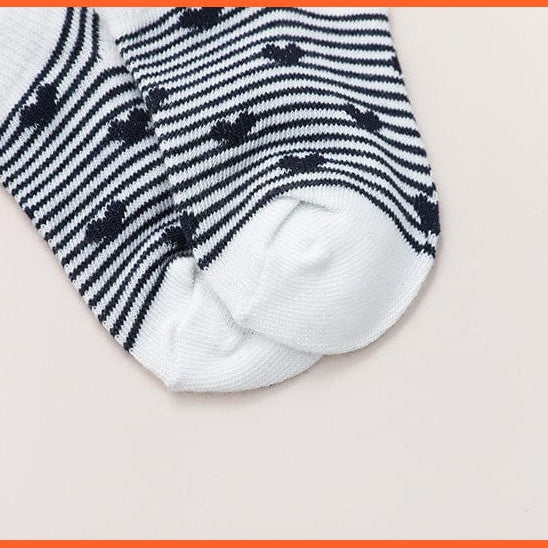 whatagift.com.au kids socks 5Pairs/lot 0-2Y Cute Lovely Short Baby Socks | Red Heart Cotton Mesh Cute Socks