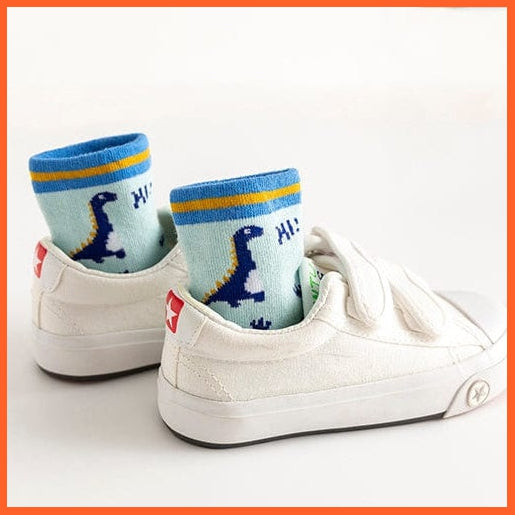whatagift.com.au kids socks 5Pairs/lot  Baby Winter Warm Kids Socks | Cute Girls Cartoon Animal Kids Socks