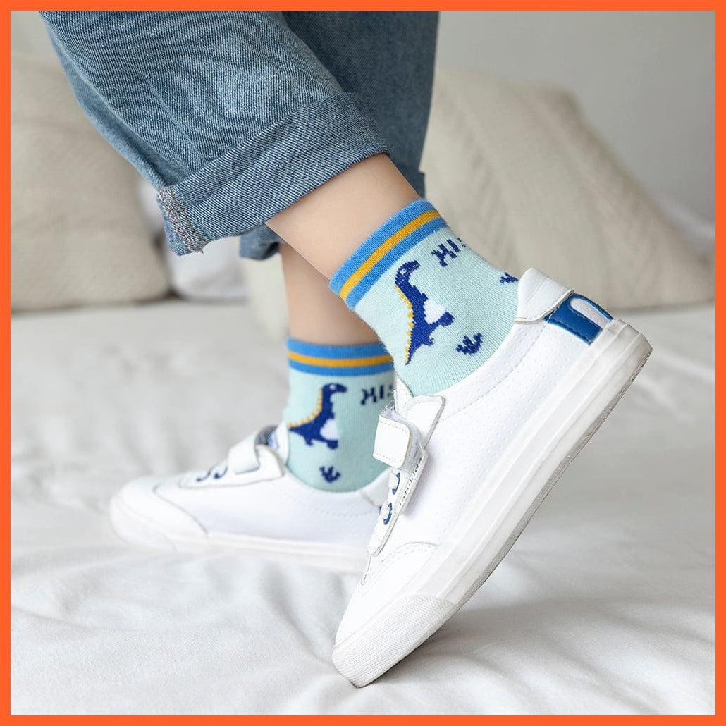 whatagift.com.au kids socks 5Pairs/lot  Baby Winter Warm Kids Socks | Cute Girls Cartoon Animal Kids Socks