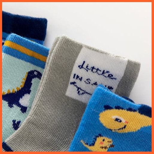 whatagift.com.au kids socks 5Pairs/lot  Baby Winter Warm Kids Socks | Cute Girls Cartoon Animal Kids Socks