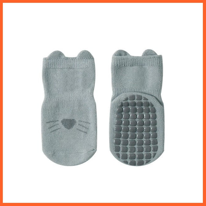 whatagift.com.au kids socks A-5 Pair / 1-3 years old 5 Pairs/lot New Autumn Winter kids Socks | Newborn Soft Cotton Non-slip Socks