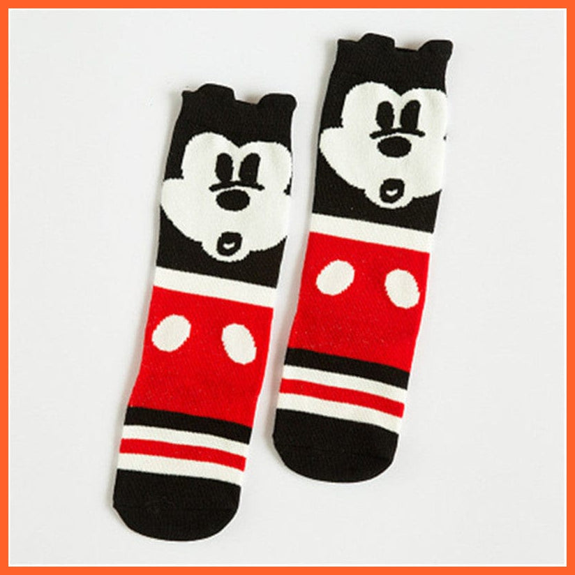 whatagift.com.au kids socks Animal Baby kids Cotton Knee High Long Leg Warmers Cute unisex Toddler Socks