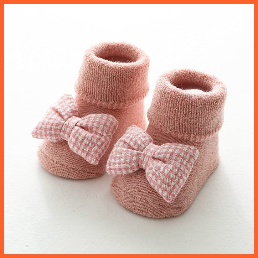 whatagift.com.au kids socks Baby Girls Newborn Cartoon Animal Infant Baby Boy Anti Slip Soft Cotton Socks