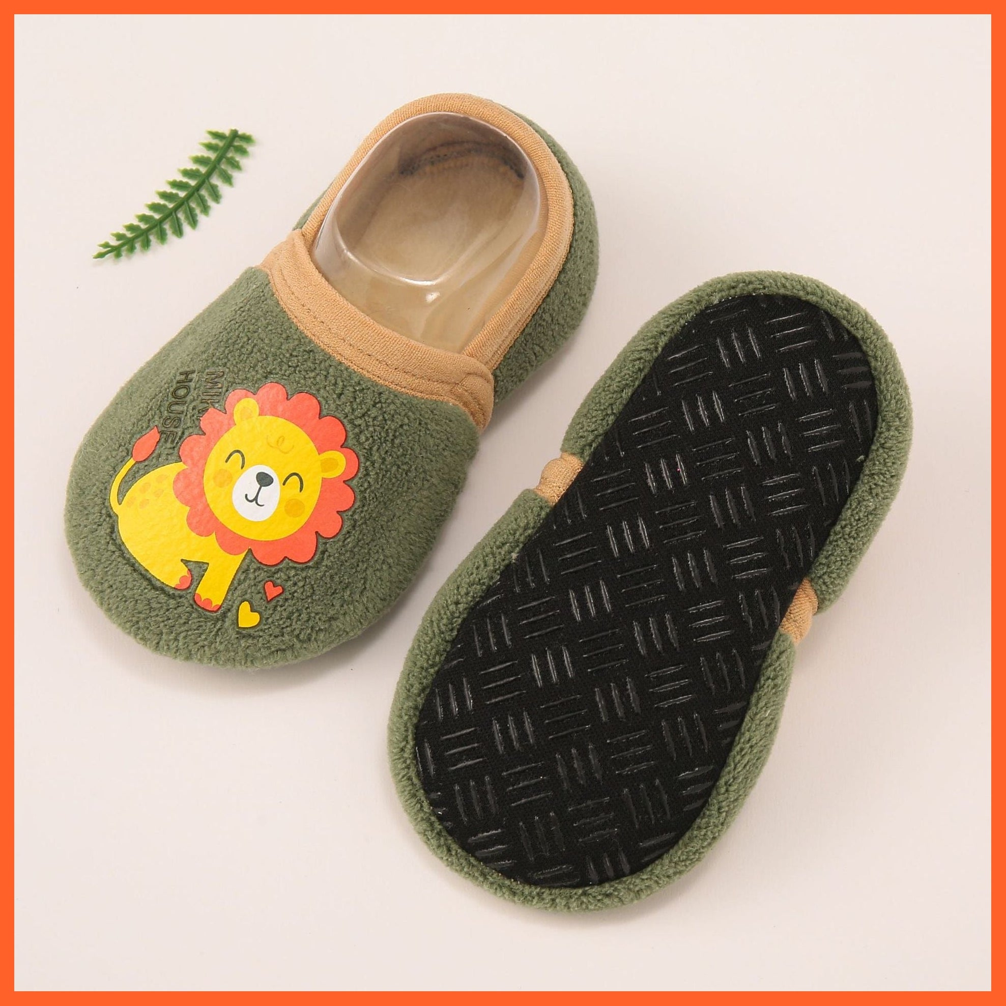 whatagift.com.au kids socks Cotton Rubber Slip-resistant Cartoon Infant Animal Kids Socks