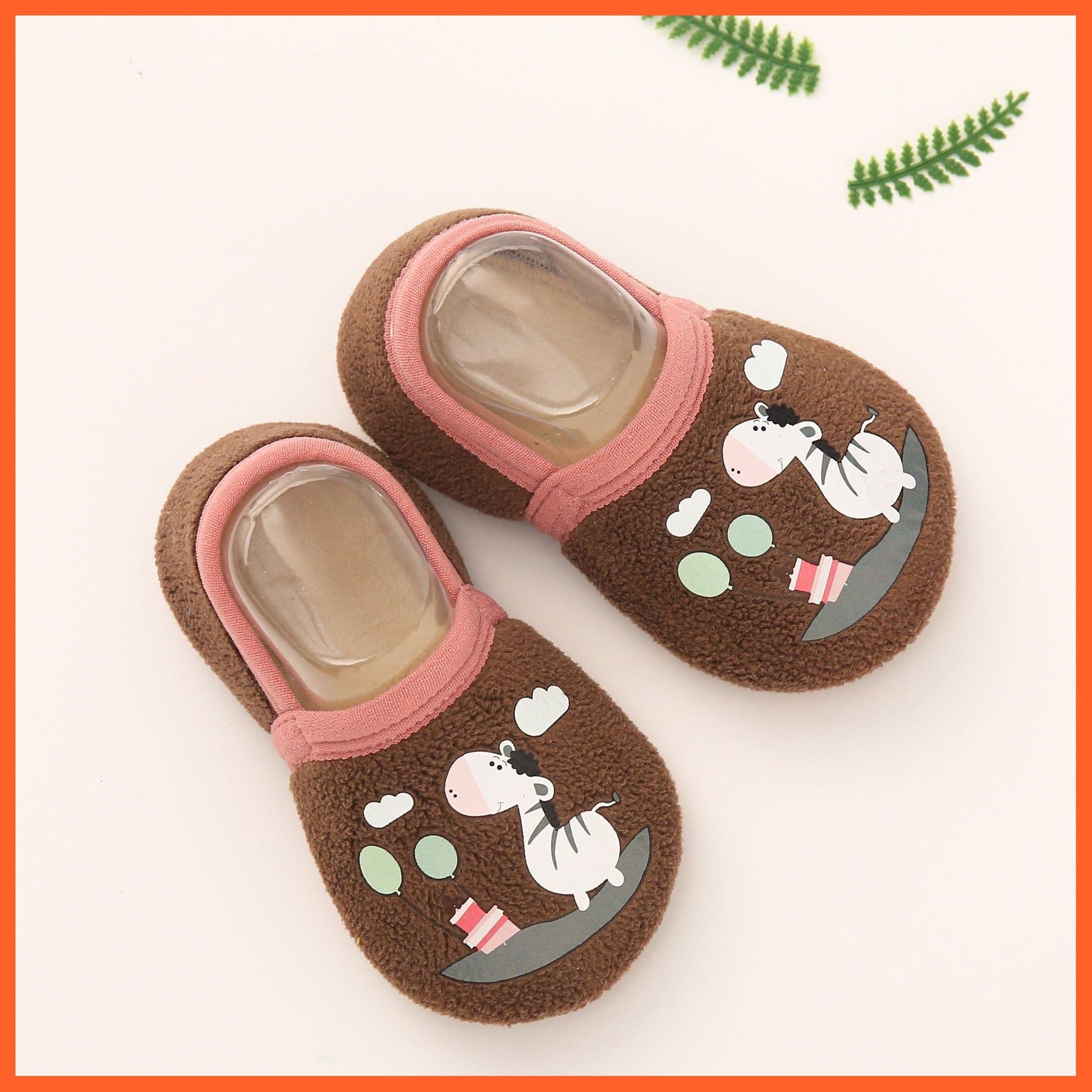 whatagift.com.au kids socks Cotton Rubber Slip-resistant Cartoon Infant Animal Kids Socks