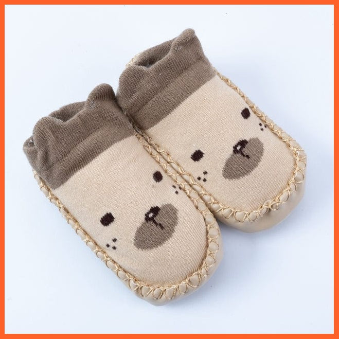 whatagift.com.au kids socks FUXIONG / M 0-12M Spring Fashion Cute Cartoon Cotton Toddler Animal Pattern Socks for Newborns