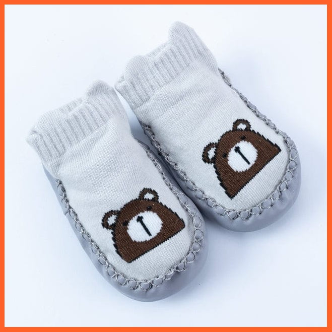 whatagift.com.au kids socks HUIXIONG / M 0-12M Spring Fashion Cute Cartoon Cotton Toddler Animal Pattern Socks for Newborns