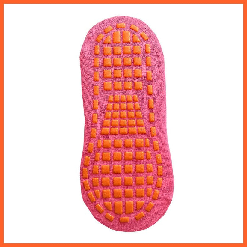 whatagift.com.au kids socks Kids adults Anti-Slip trampoline Cotton Breathable Short Sport Socks