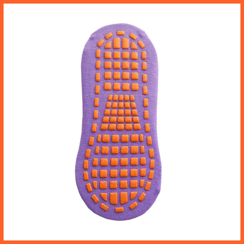whatagift.com.au kids socks Kids adults Anti-Slip trampoline Cotton Breathable Short Sport Socks