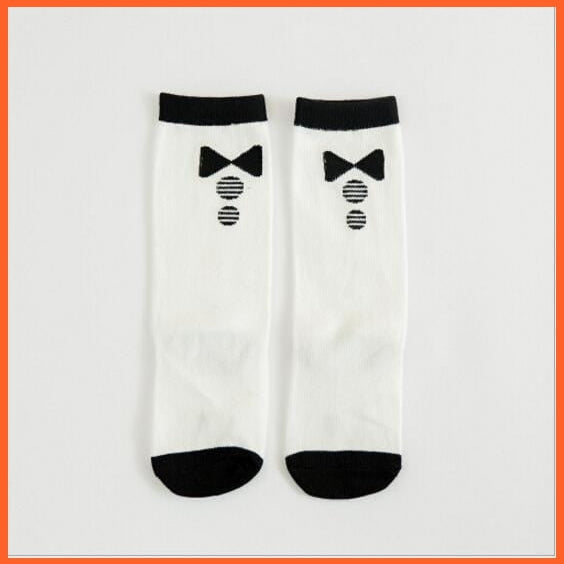 whatagift.com.au kids socks Kids Socks 14 / 0 To 1 Year Animal Baby kids Cotton Knee High Long Leg Warmers Cute unisex Toddler Socks
