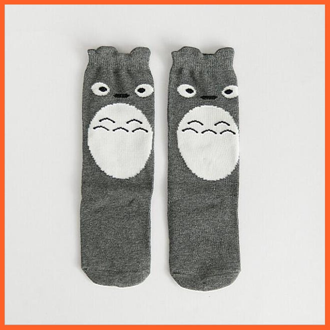 whatagift.com.au kids socks Kids Socks 4 / 0 To 1 Year Animal Baby kids Cotton Knee High Long Leg Warmers Cute unisex Toddler Socks