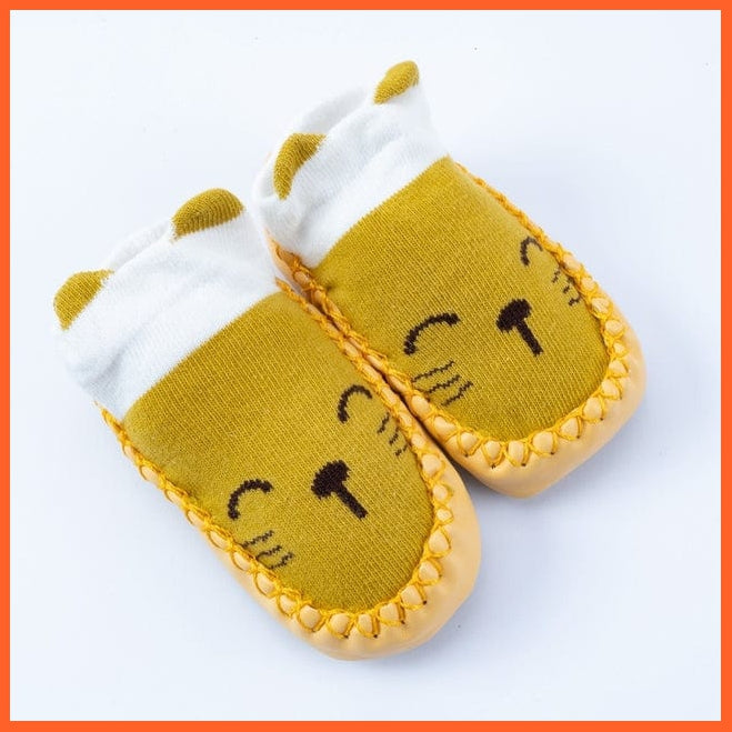whatagift.com.au kids socks MAOMI / M 0-12M Spring Fashion Cute Cartoon Cotton Toddler Animal Pattern Socks for Newborns