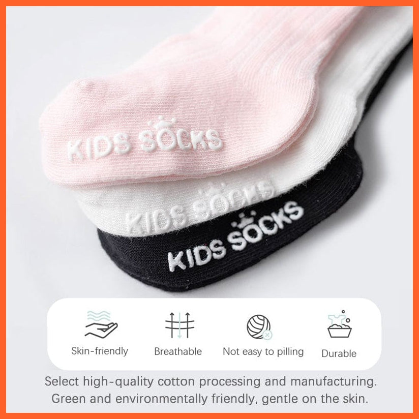 whatagift.com.au kids socks Newborn Baby Girl Bow Knee High Toddler Soft Cotton Bowknot Royal Princess Socks