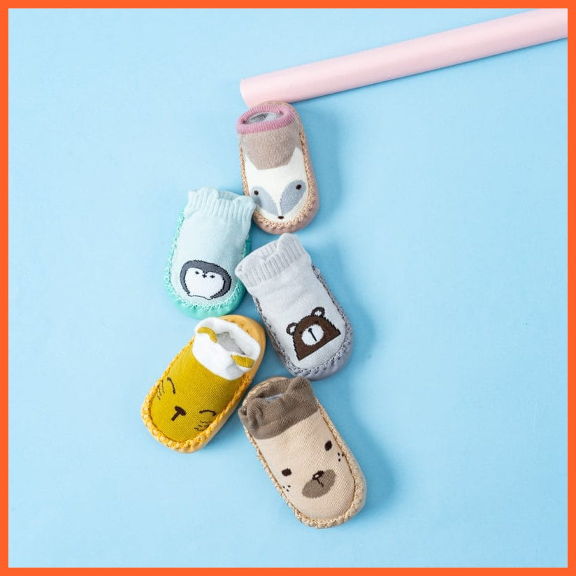 whatagift.com.au kids socks Spring Fashion Cute Cartoon Cotton Toddler Animal Pattern Socks for Newborns
