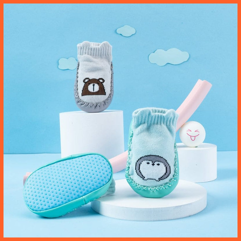 whatagift.com.au kids socks Spring Fashion Cute Cartoon Cotton Toddler Animal Pattern Socks for Newborns