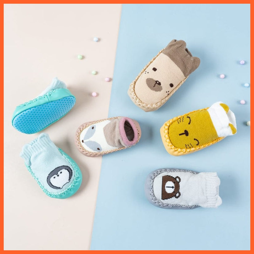 whatagift.com.au kids socks Spring Fashion Cute Cartoon Cotton Toddler Animal Pattern Socks for Newborns