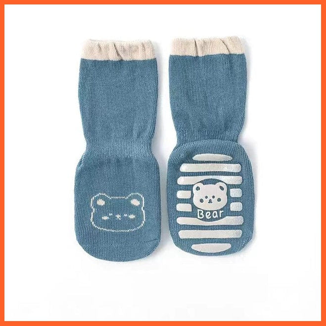 whatagift.com.au kids socks Style 3 / M(1-3Years old) Kids Anti-Slip Sock Trampoline Sock Cotton Breathable Short Socks