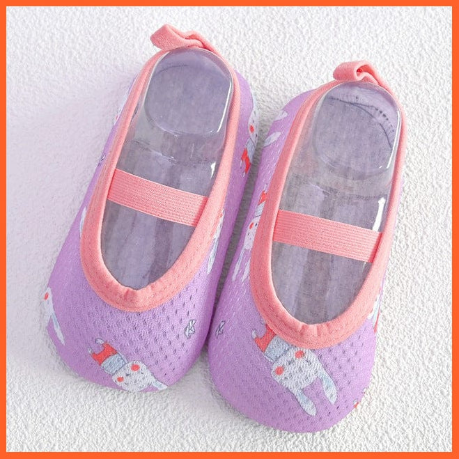 whatagift.com.au kids socks Style1 / XXS Baby Socks with Rubber Soles | Infant Newborn Summer Anti Slip Soft Sole Mesh Socks