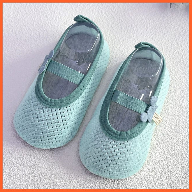 whatagift.com.au kids socks Style10 / XXS Baby Socks with Rubber Soles | Infant Newborn Summer Anti Slip Soft Sole Mesh Socks