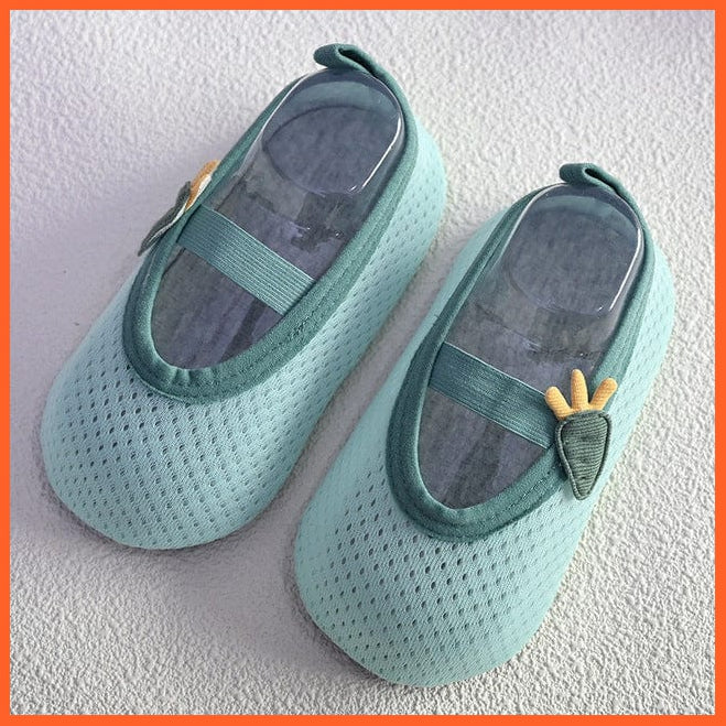 whatagift.com.au kids socks Style7 / XXS Baby Socks with Rubber Soles | Infant Newborn Summer Anti Slip Soft Sole Mesh Socks