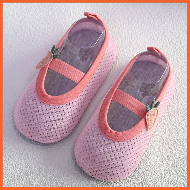 whatagift.com.au kids socks Style8 / XXS Baby Socks with Rubber Soles | Infant Newborn Summer Anti Slip Soft Sole Mesh Socks