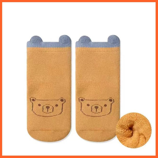 whatagift.com.au kids socks Thicken Style 2 / M(1-3Years old) Kids Anti-Slip Sock Trampoline Sock Cotton Breathable Short Socks