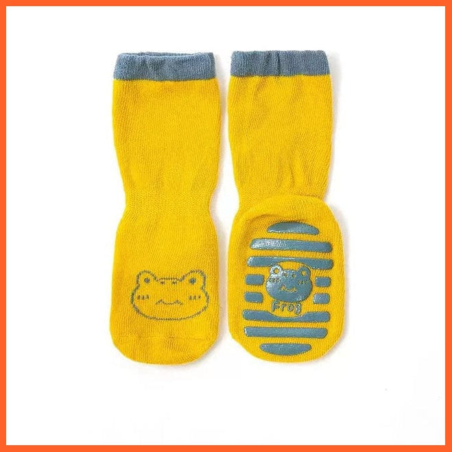 whatagift.com.au kids socks Thicken Style 3 / M(1-3Years old) Kids Anti-Slip Sock Trampoline Sock Cotton Breathable Short Socks