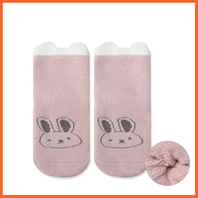 whatagift.com.au kids socks Thicken Style 7 / M(1-3Years old) Kids Anti-Slip Sock Trampoline Sock Cotton Breathable Short Socks