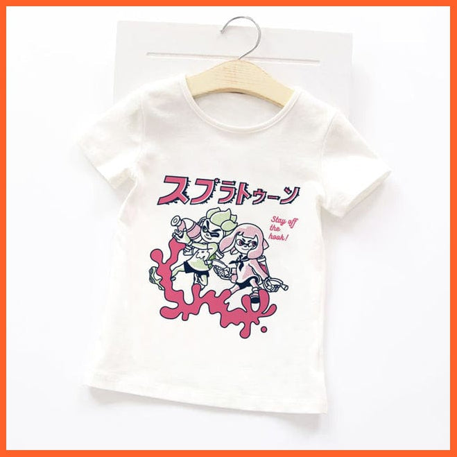 whatagift.com.au Kids T-shirts Summer Cartoon Animals Baby Kids T-Shirt | Cute Short Sleeve Printed Toddler Tee