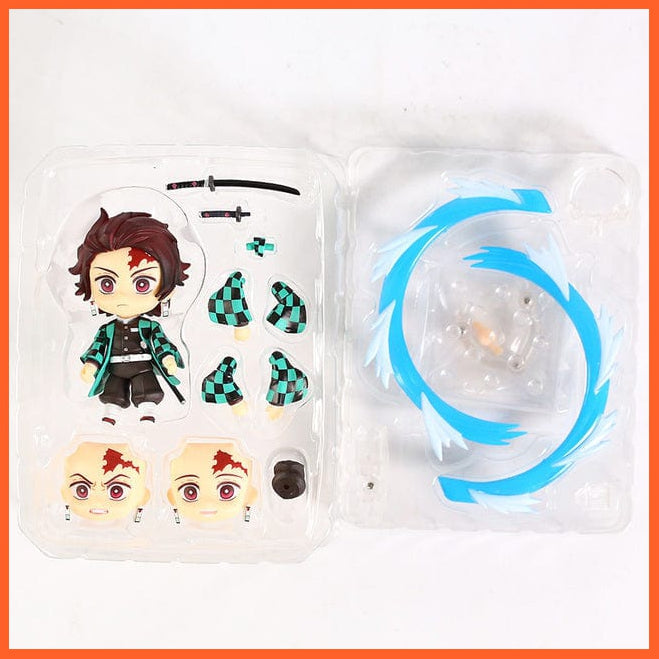 whatagift.com.au Kids Toys 1193 no box Demon Slayer Zenitsu Agatsuma PVC Action Figure Collectible Model Toys