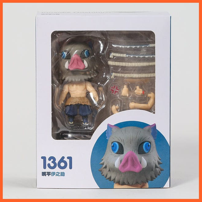 whatagift.com.au Kids Toys 1361 box Demon Slayer Zenitsu Agatsuma PVC Action Figure Collectible Model Toys