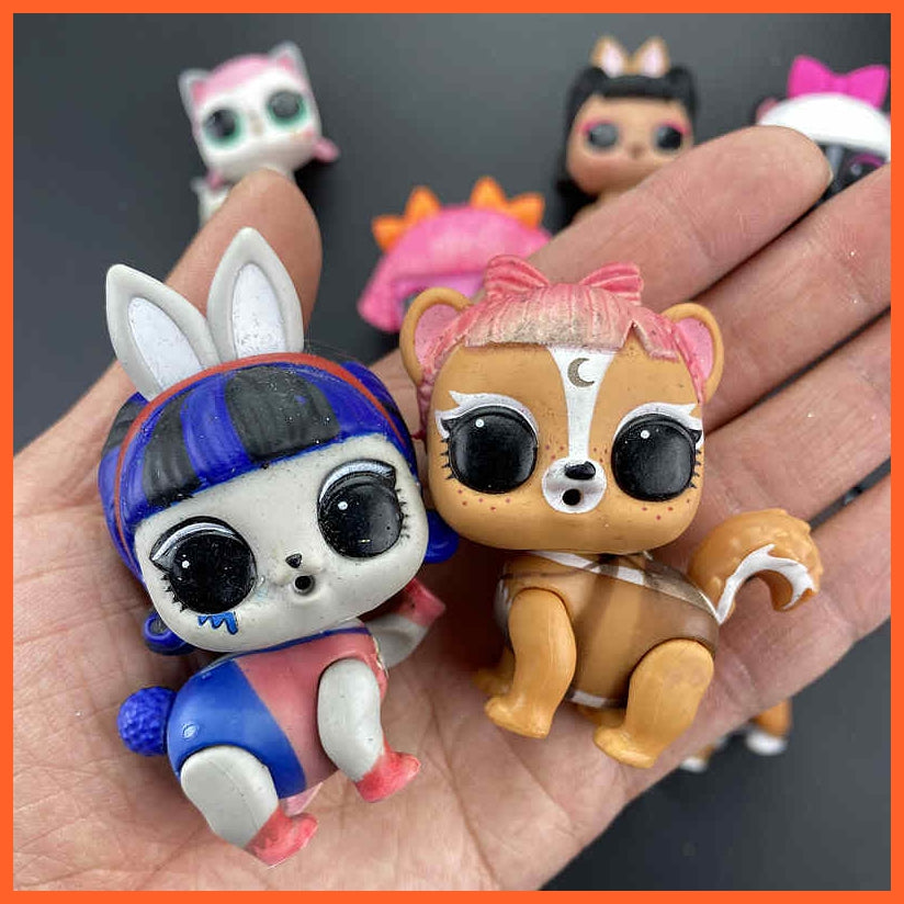 whatagift.com.au Kids Toys 1set Doll Original Pet bottle shovel accessories water spray Action Figure for kids